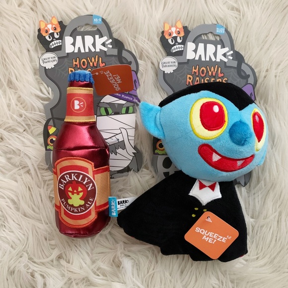 (SOLD) 2 Bark Halloween Dog Toys - Picture 2 of 5